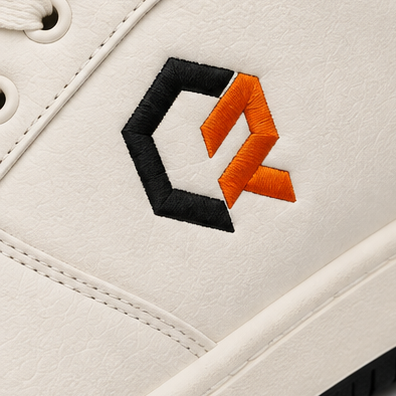 Cubraze Men’s White & Black Casual Sneakers | Stylish Everyday Sports Shoes