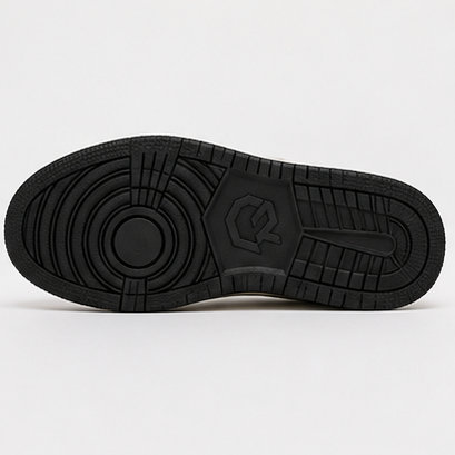 Cubraze Men’s White & Black Casual Sneakers | Stylish Everyday Sports Shoes