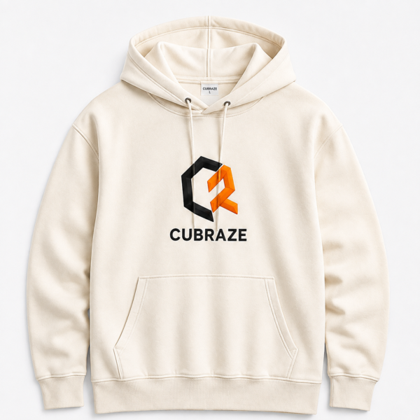Cubraze Essential Oversized Hoodie – Cream