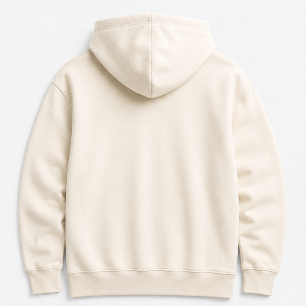 Cubraze Essential Oversized Hoodie – Cream
